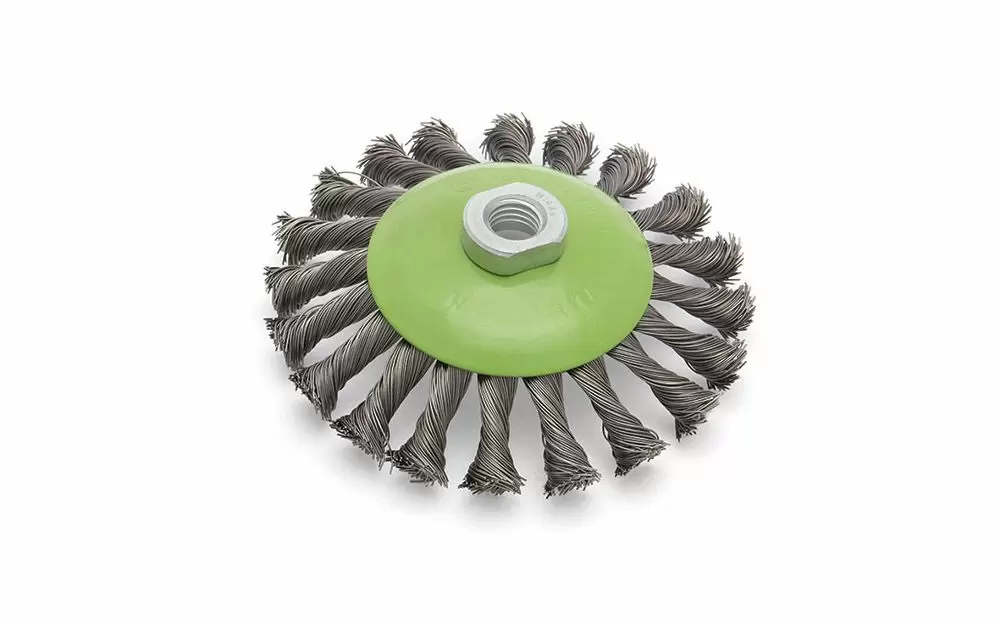 Раздел с товарами «Щетки шлифовальные для УШМ» Фото раздела «Щетки шлифовальные для УШМ»