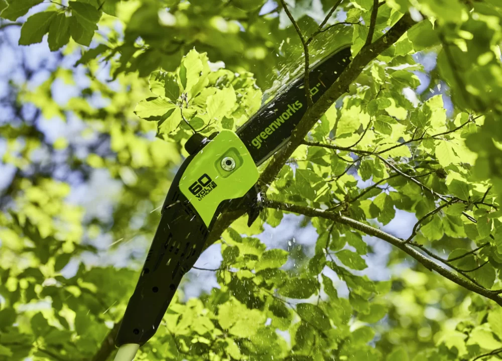 Аккумуляторный высоторез Greenworks GD60PS25 (без акк. и з/у) №1