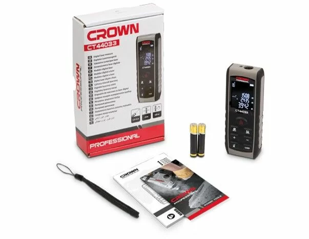 Лазерный дальномер Crown CT44033 №1