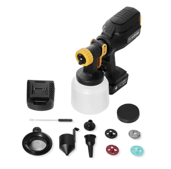 Аккумуляторный краскораспылитель TecMaster T 1250 (без акк. и з/у) №1