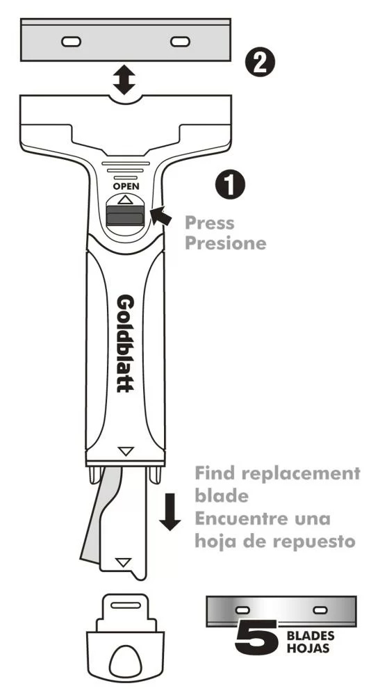 Скребок Goldblatt (G03072) №1
