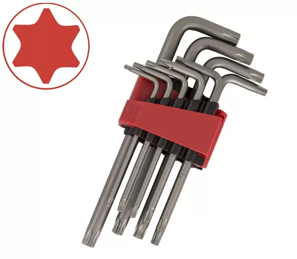 Раздел с товарами «Имбусовые ключи (звездочка Torx)» Фото раздела «Имбусовые ключи (звездочка Torx)»