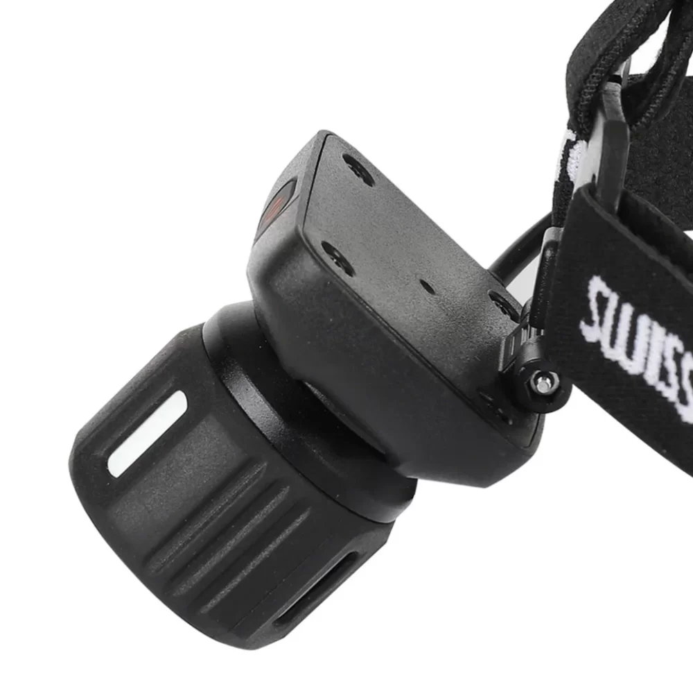 Фонарь налобный Swiss+Tech 4AAA 150/100 м, регулируемый фокус, 3 режима №2