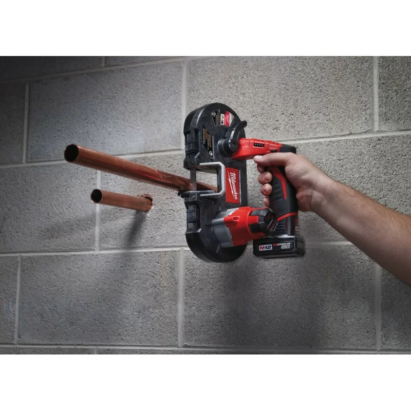 Аккумуляторная ленточная пила Milwaukee M12 BS-402C (2х4,0 Ач) №3