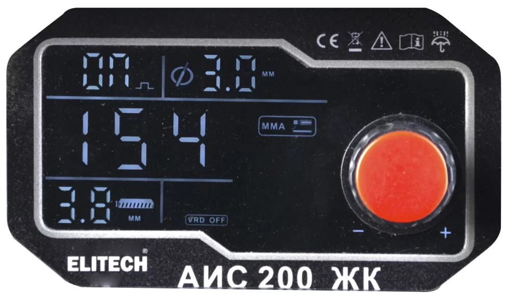 Сварочный аппарат Elitech АИС 200 ЖК №4