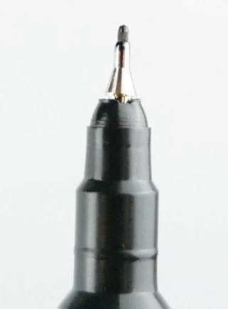 Маркер строительный Skrab 2 мм, двухсторонний, черный (27055) №2