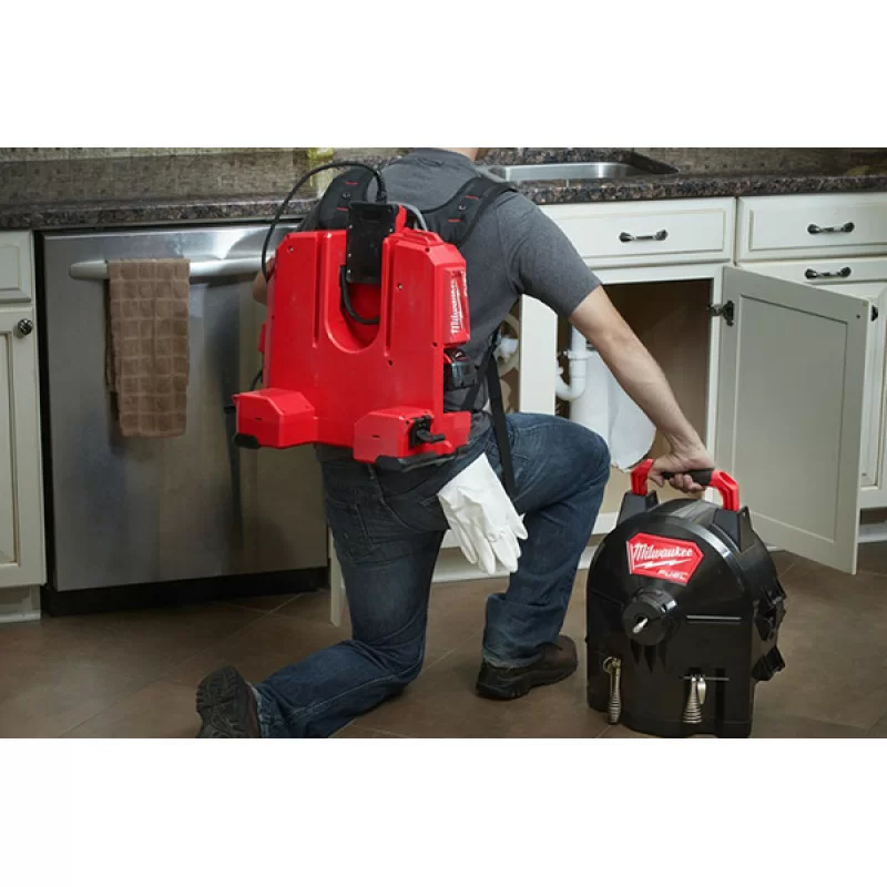 Аккумуляторная ранцевая прочистная машина Milwaukee M18 FFSDC10-0 FUEL без акк. и з/у №9