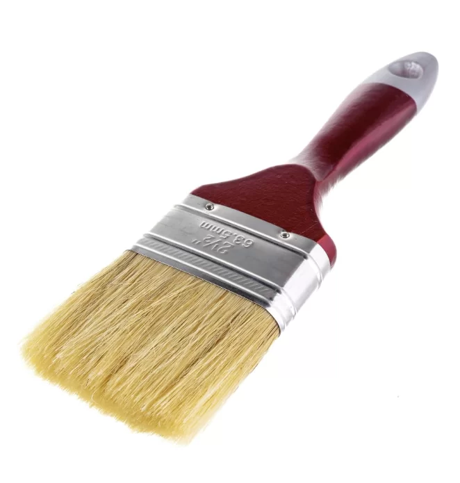 Кисть малярная из натуральной щетины Sturm Prof 2,5" (63 мм) №1