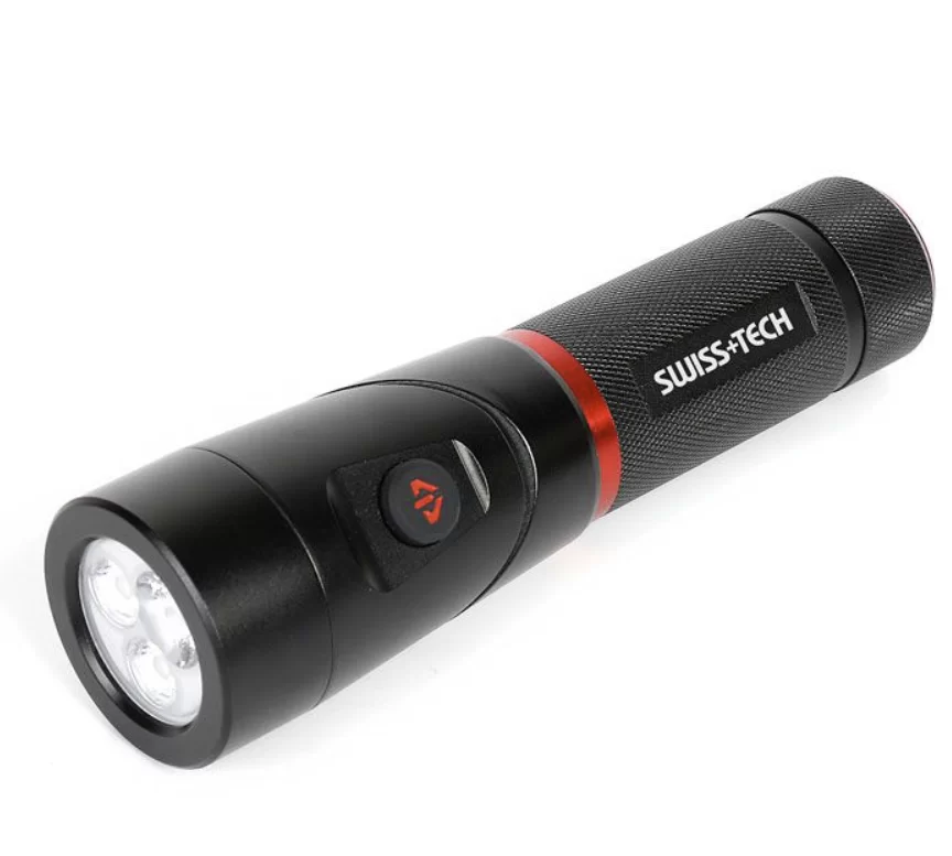 Фонарь Swiss+Tech 4AAA с поворотной головой (ST031017) №1