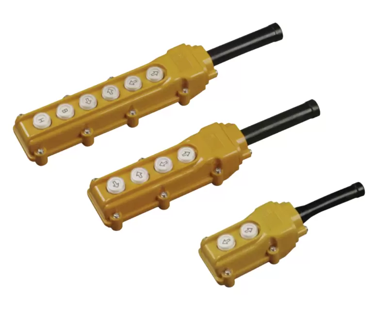 Раздел с товарами «Пульты управления для тельферов» Фото раздела «Пульты управления для тельферов»