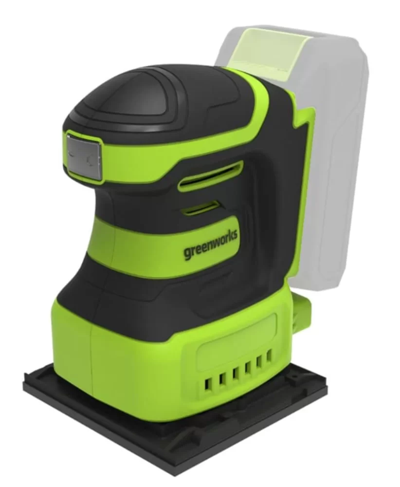 Аккумуляторная плоскошлифовальная машина Greenworks G24SS14 (без акк. и з/у) №1