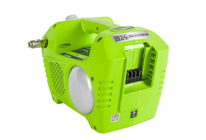 Аккумуляторный компрессор Greenworks G24AC 24В №6