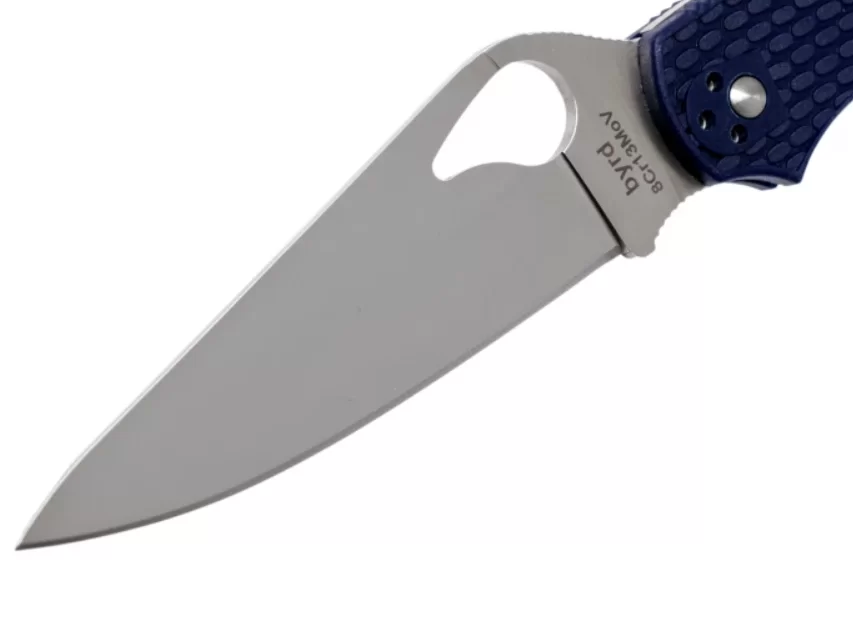 Нож Spyderco Byrd Cara Cara 2 LTW с рукоятью Blue FRN (BY03PBL2) №2