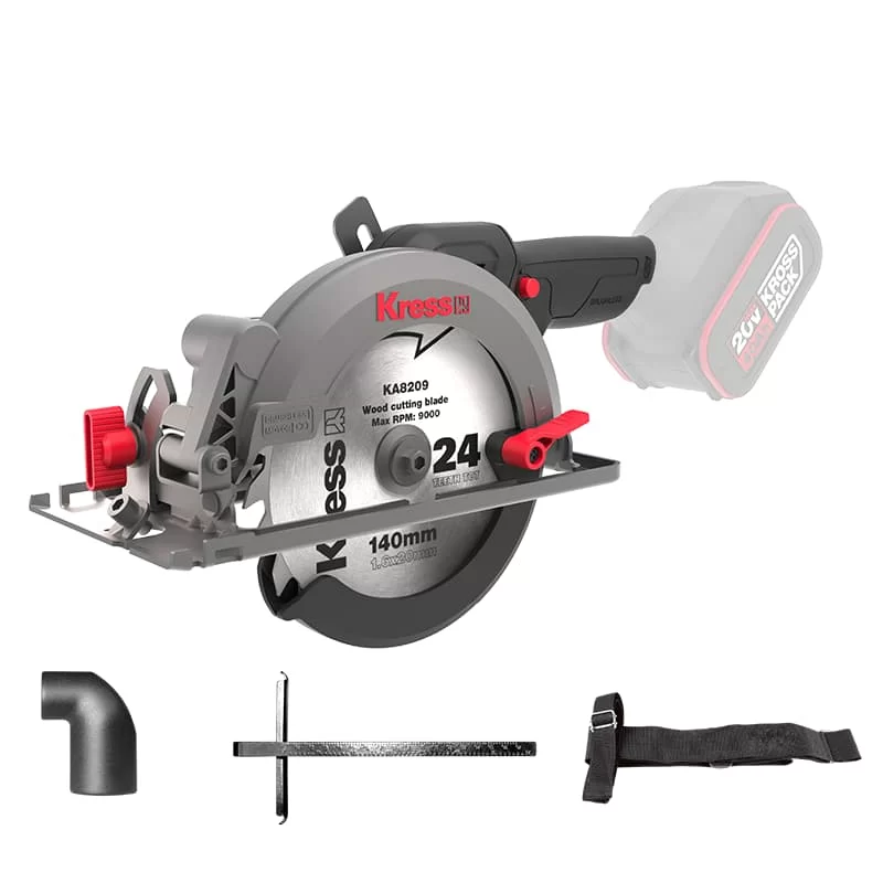 Аккумуляторная циркулярная пила Kress KU519 20В (без акк. и зу) №1
