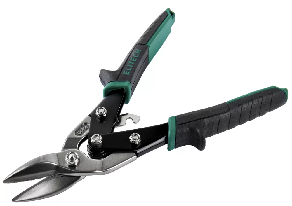 Ножницы по металлу Elitech 140103 левый рез №3