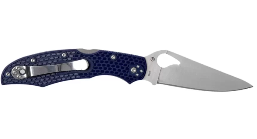 Нож Spyderco Byrd Cara Cara 2 LTW с рукоятью Blue FRN (BY03PBL2) №1