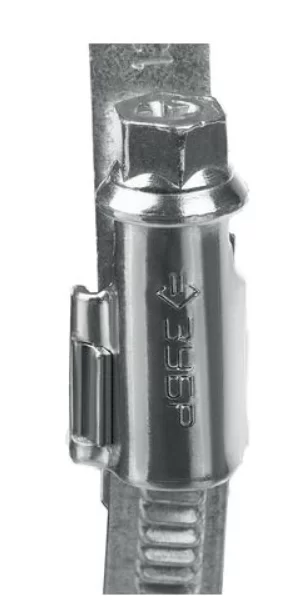 Стяжка-хомут червячный Зубр 12-22 мм оцинкованный №1