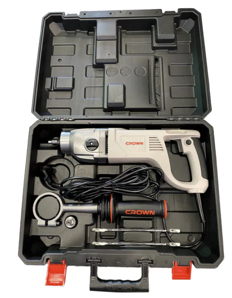 Дрель для алмазного сверления Crown CT32072DH BMC с микро-ударом №1