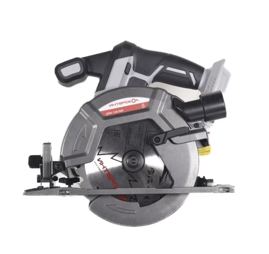 Аккумуляторная циркулярная пила Интерскол ДПА-165/36В Li-ion АПИ (без акк. и з/у) картон №1