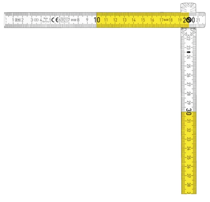 Метр складной деревянный Kraftool PRO-90 Kontakt №4