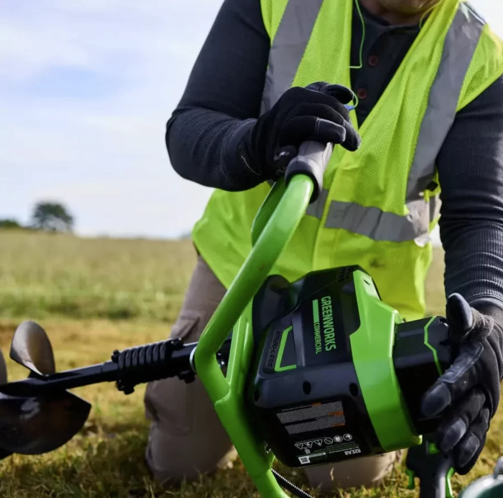 Аккумуляторый землебур Greenworks GC-AUGER 82В (без акк. и з/у) №2