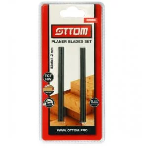 Может пригодиться Ножи для рубанка Ottom TCT/HW 82х6х1,2 мм двухсторонние (2 шт)