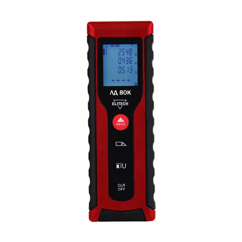 Лазерный дальномер Elitech ЛД 80К – №1