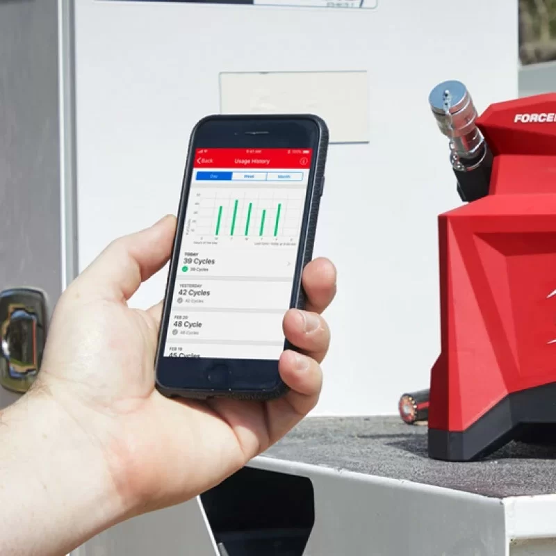 Аккумуляторный вспомогательный гидравлический насос Milwaukee M18 HUP700-121 (Li-Ion 12Ач) №2