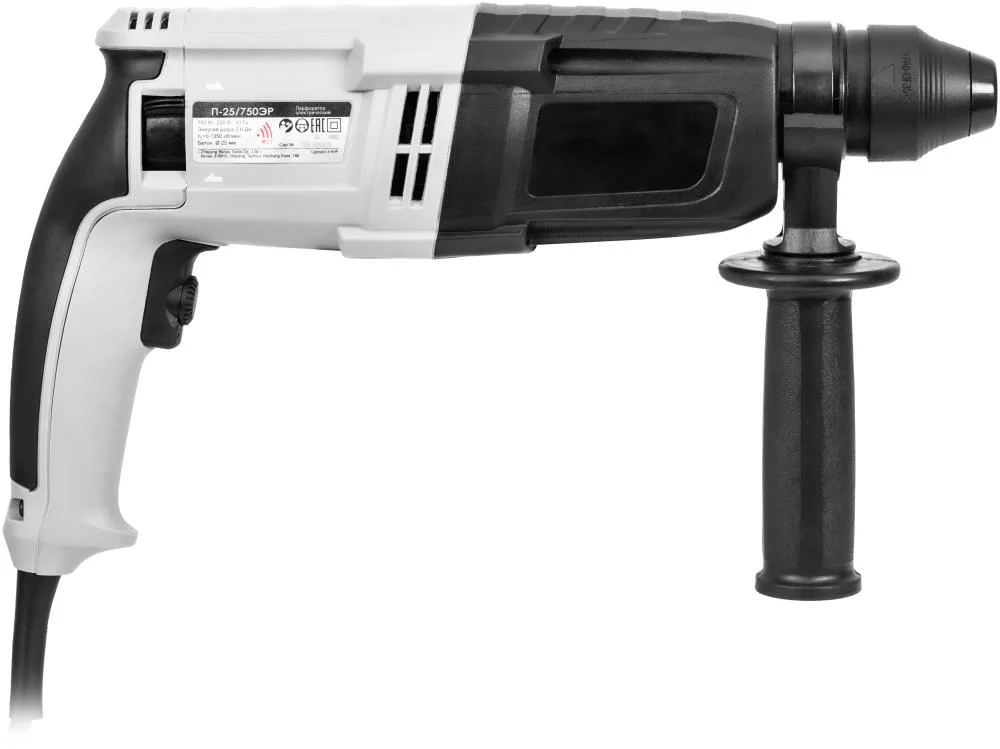 Перфоратор Интерскол П-25/750ЭР SDS-plus в кейсе №1