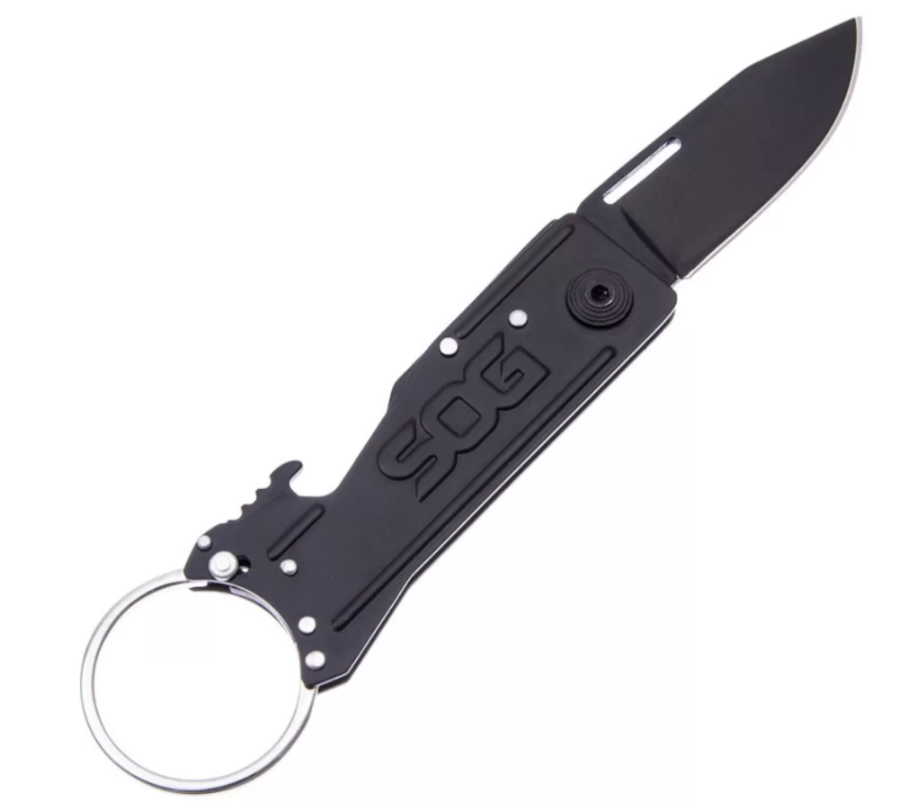 Нож-брелок SOG Keytron Blackout (KT1003) №3