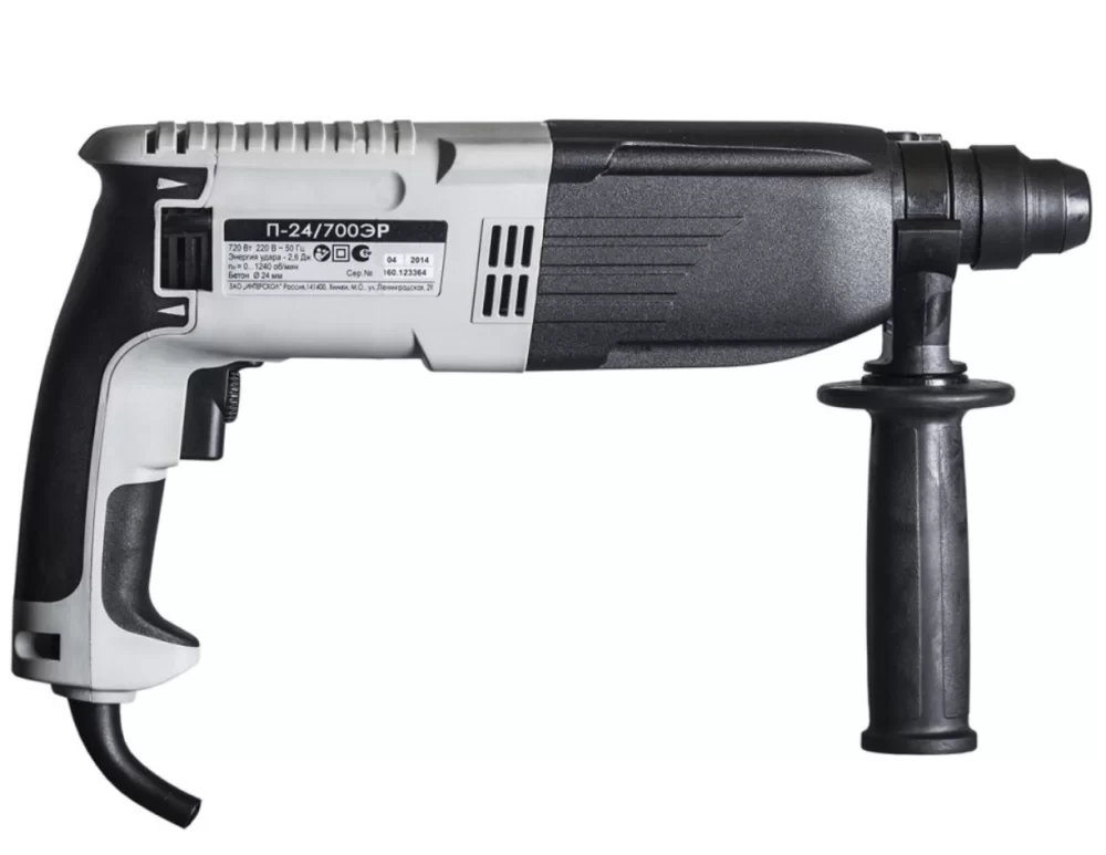 Перфоратор Интерскол П-24/700ЭР SDS-plus в кейсе №2