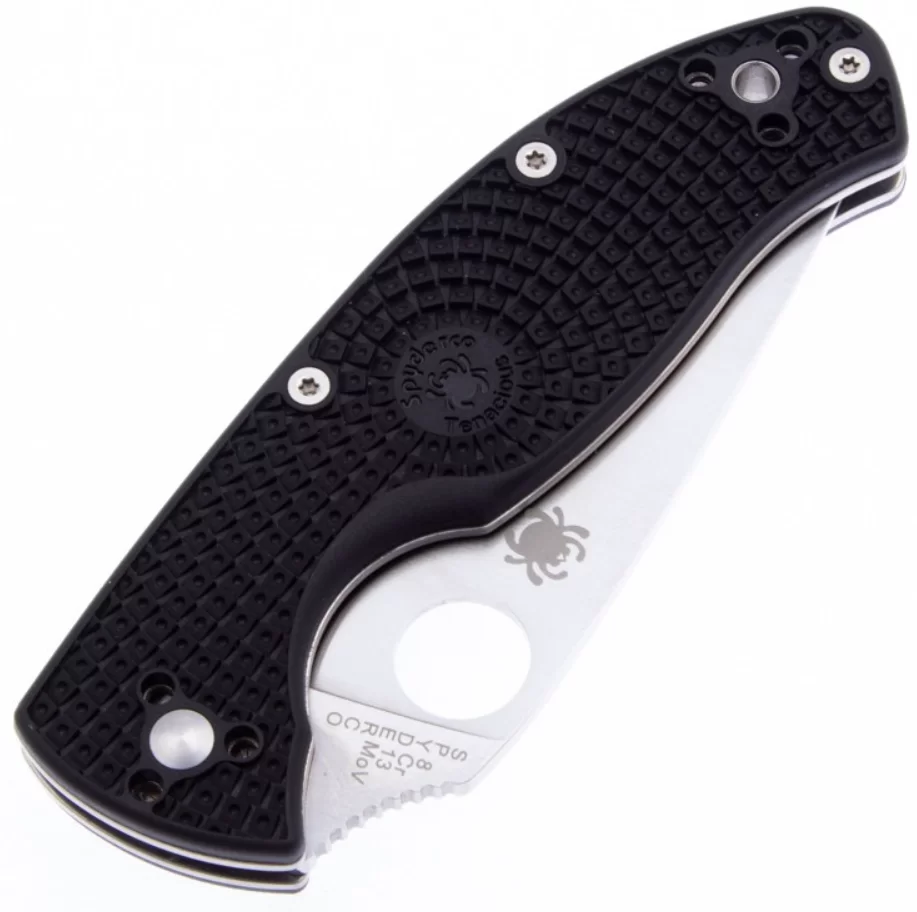 Нож Spyderco Tenacious LTW Serrated (122SBK) №2