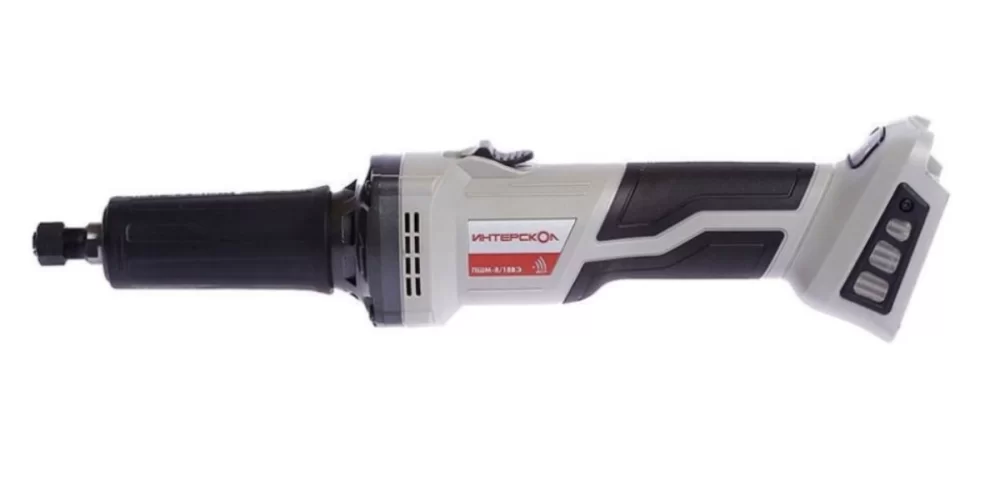 Аккумуляторная прямошлифовальная машина Интерскол - 8/18ВЭ АПИ (без акк. и з/у) №2