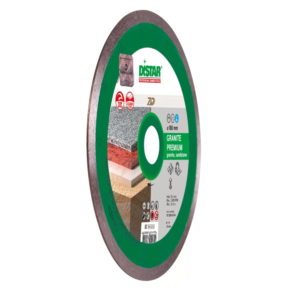 Диск алмазный Distar Granite Premium 180х25,4 мм №2