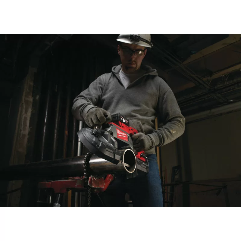 Аккумуляторная ленточная пила Milwaukee M18 CBS125-0 FUEL (без акк. и з/у) №4