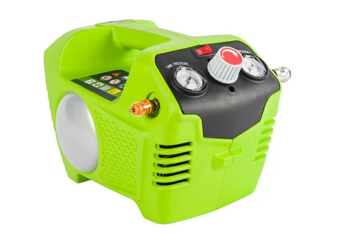 Аккумуляторный компрессор Greenworks G24AC 24В №2