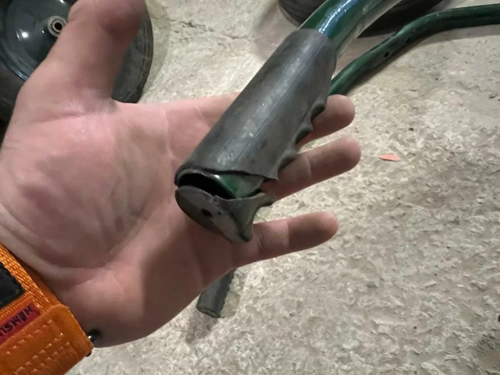 Тачка садовая 85 л (уценка) №4