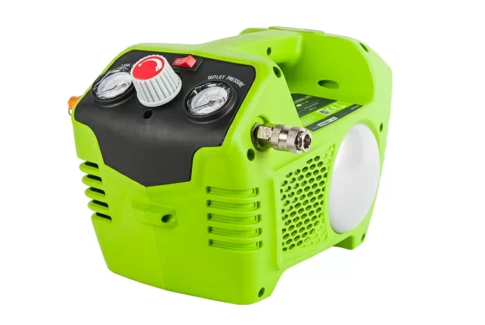 Аккумуляторный компрессор Greenworks G24AC 24В №1