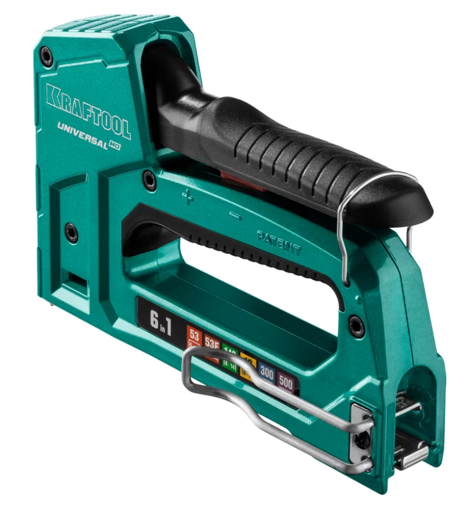 Степлер Kraftool Universal-HD 6-в-1 универсальный алюминиевый №2