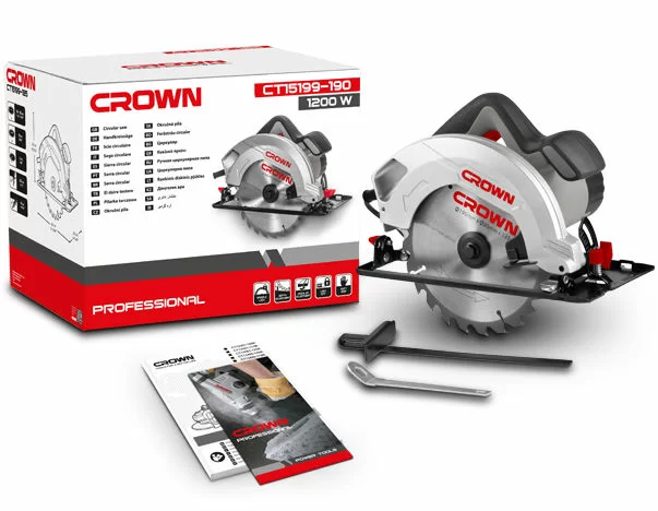 Пила циркулярная Crown CT15199-190 №1