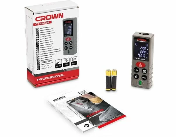 Лазерный дальномер Crown CT44028 №1