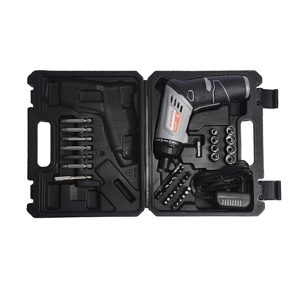 Аккумуляторная отвертка Интерскол ОА-3,6Ф Li-ion в кейсе №4