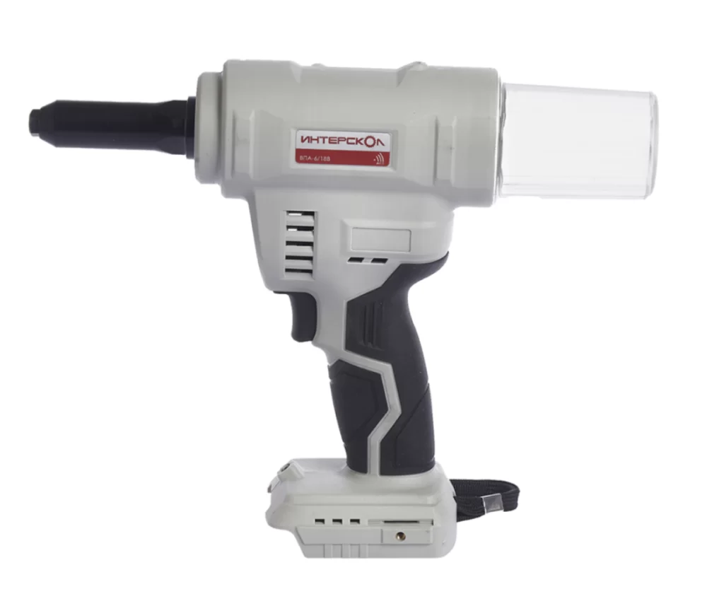 Аккумуляторный заклепочник Интерскол ВПА-6/18В Li-ion АПИ (без акк. и з/у) №1