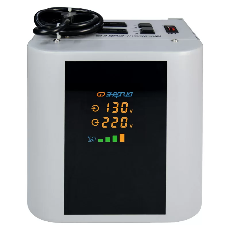 Стабилизатор напряжения Энергия Hybrid-1500 навесной №1