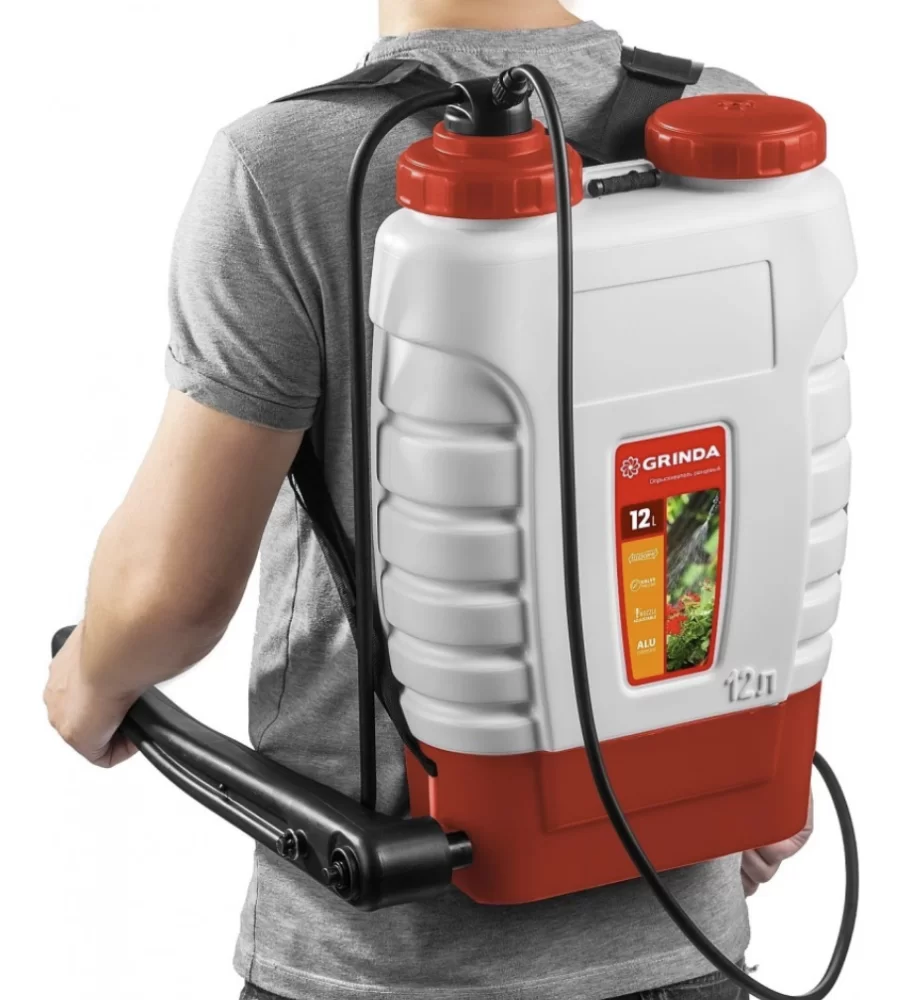 Опрыскиватель ранцевый Grinda KS-12, 12 л с телескопическим удлинителем (425217) №4