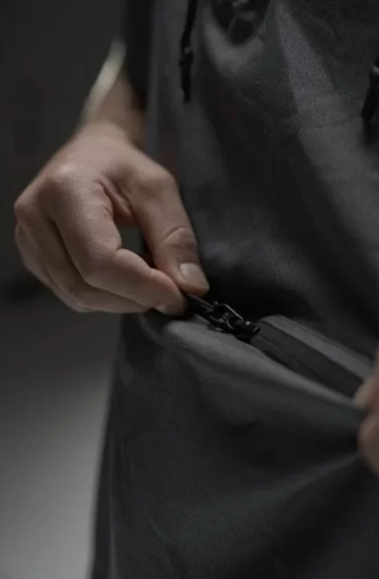 Пончо Matador Packable Towel Poncho серое (MVPO01GG) №4