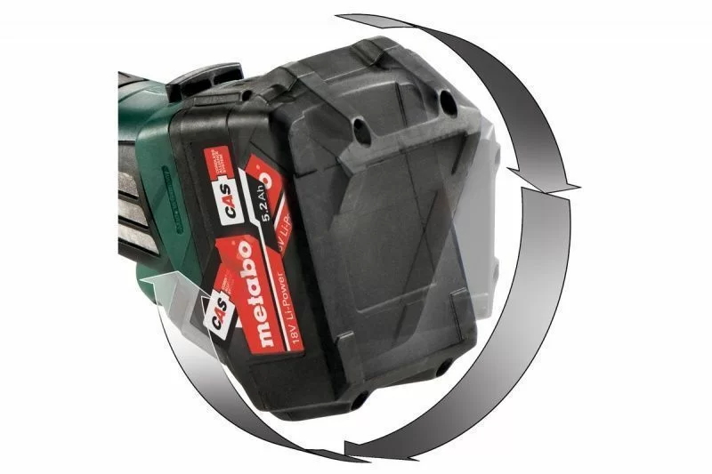 Аккумуляторная зачистная шлифмашина Metabo GA 18 LTX G №1