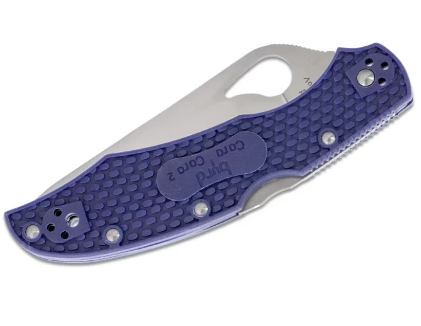 Нож Spyderco Byrd Cara Cara 2 LTW с рукоятью Blue FRN (BY03PSBL2) №1