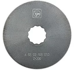 Товар «Насадка-полотно круговое для реноватора Fein SuperCut 80 мм/ Z200» Фото товара «Насадка-полотно круговое для реноватора Fein SuperCut 80 мм/ Z200»