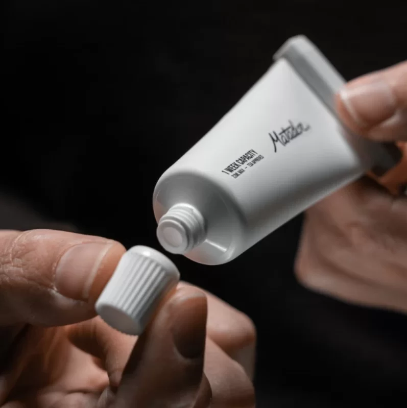 Комплект из 2-х перезаполняемых тюбиков для зубной пасты Matador (MATTT2001BKW) №1